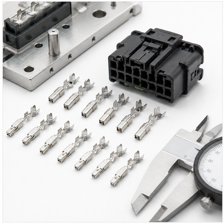 Automotive connector inspection and quality control