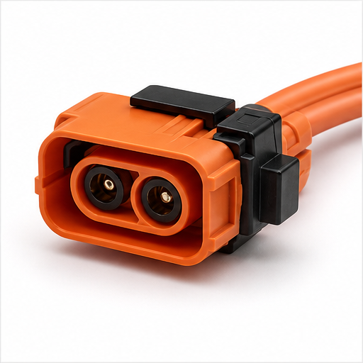 EV high voltage connector assembly