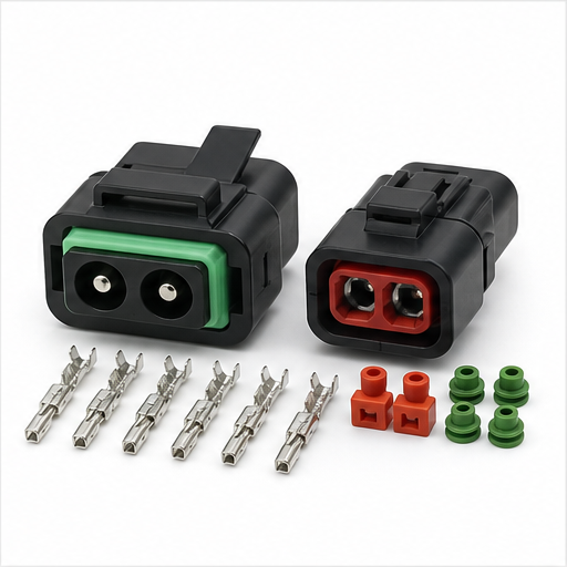 Waterproof automotive connector kit